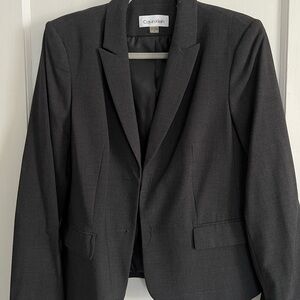 Calvin Klein Women’s Dark Grey Blazer